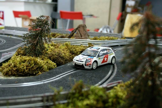 Rally scalextric